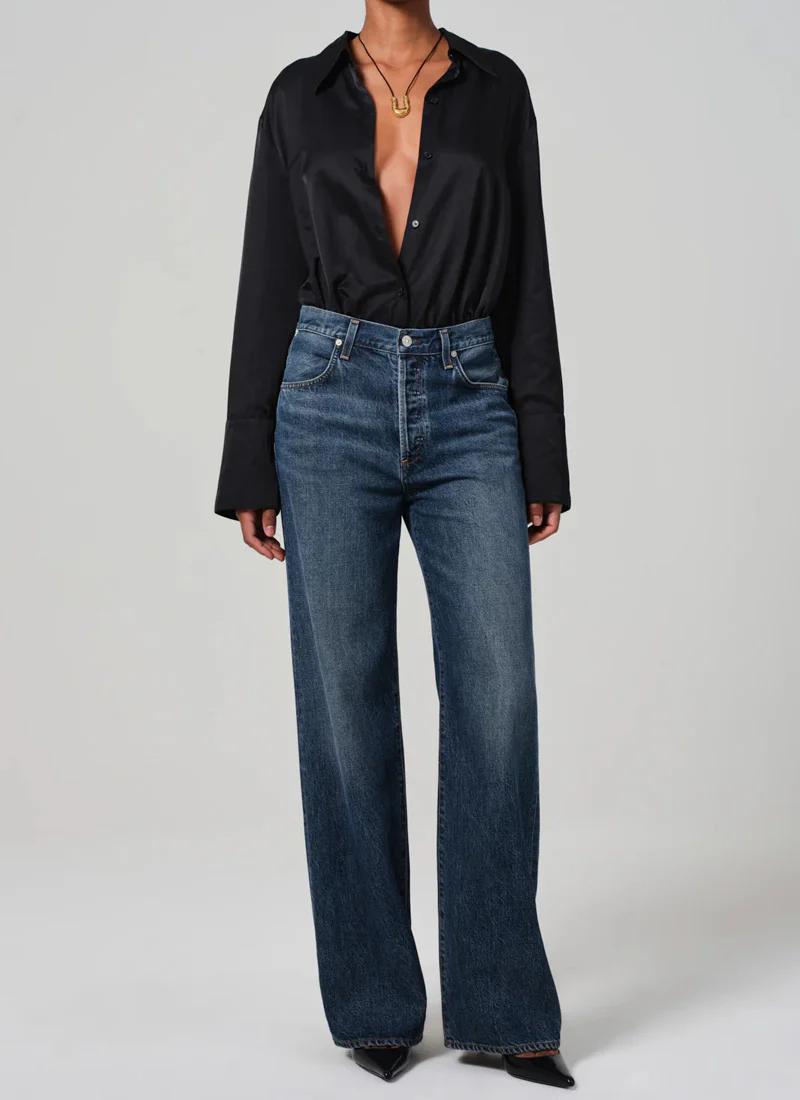 Annina High Rise Wide Leg Jeans - Image 5