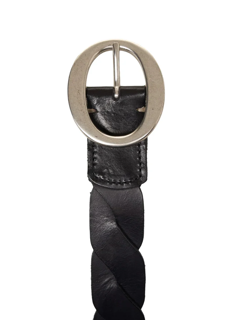 Cate Braided Oval Buckle Belt - Image 2