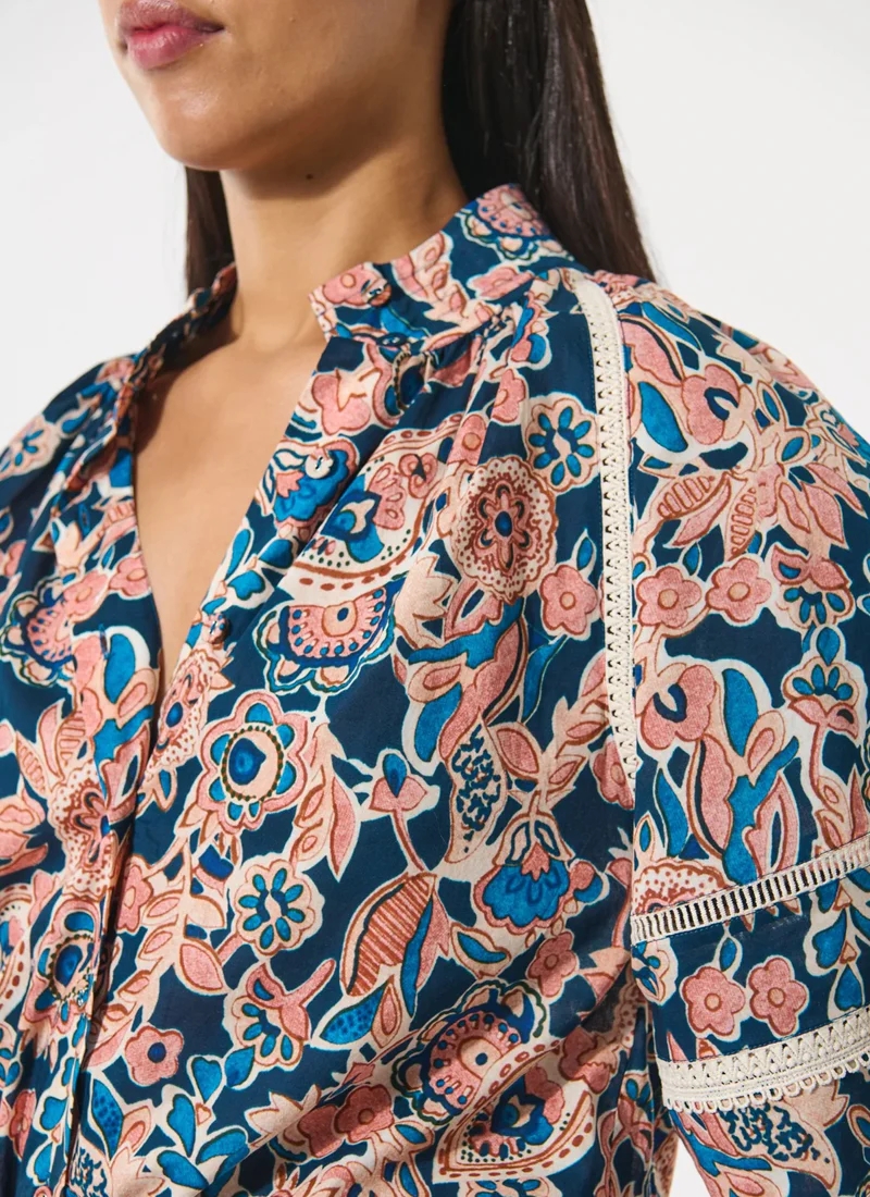 Elina Mid Sleeve Dress - Image 4