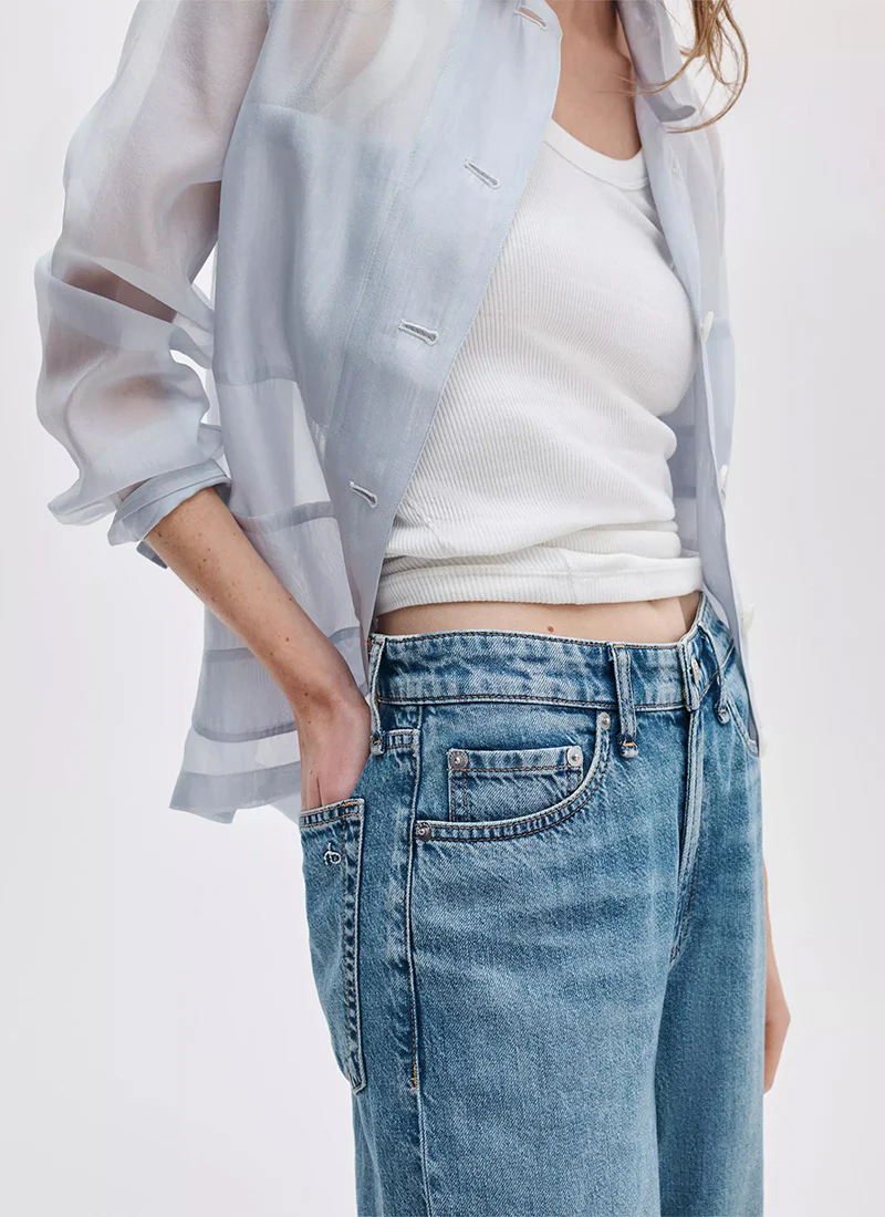 Featherweight Logan Wide Leg Jeans - Image 2