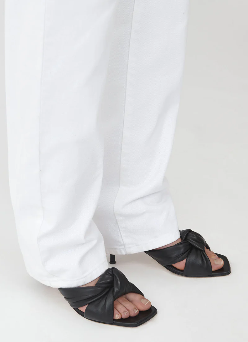 Knotted Nappa Mules - Image 4