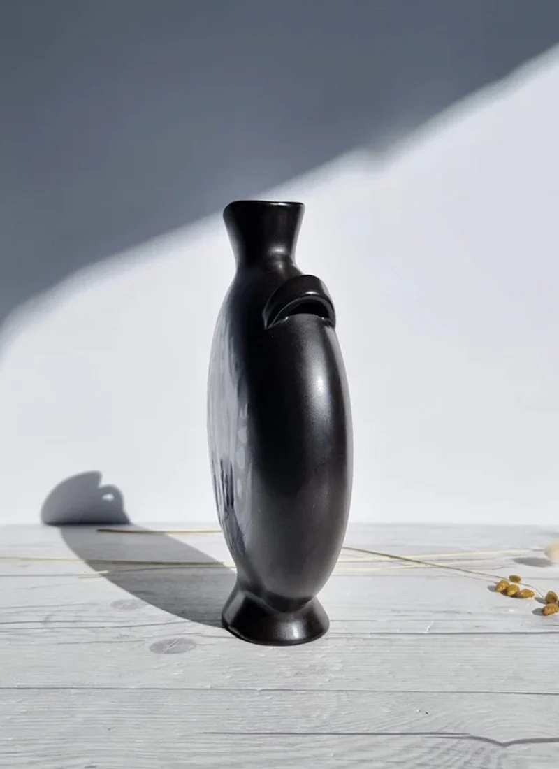 Lillemor Mannerheim Singoalla Series Sculptural Moon Flask Vase, 1950s - Image 3