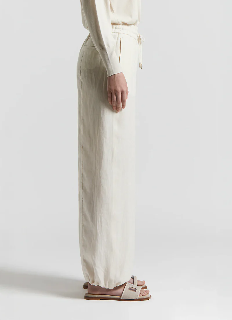 Linen Draw String Pant - Image 4