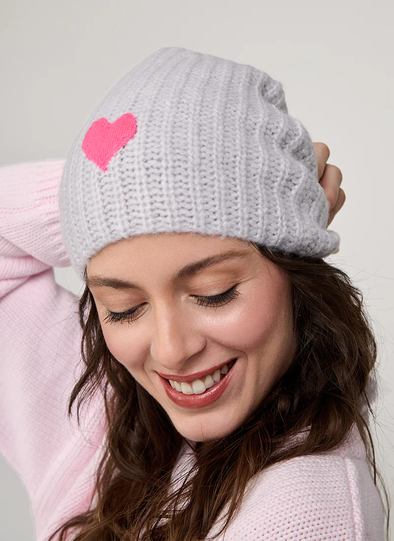 Love Beanie Silver - Image 2