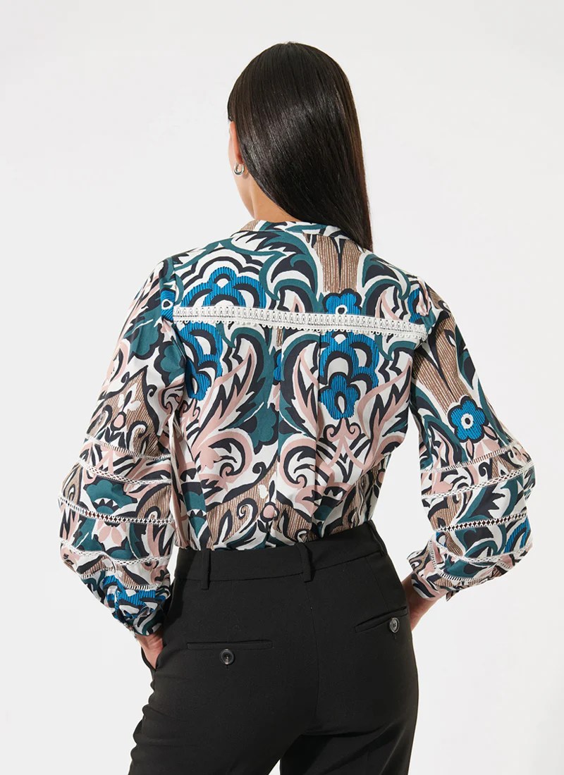Nadia Printed Blouse - Image 2