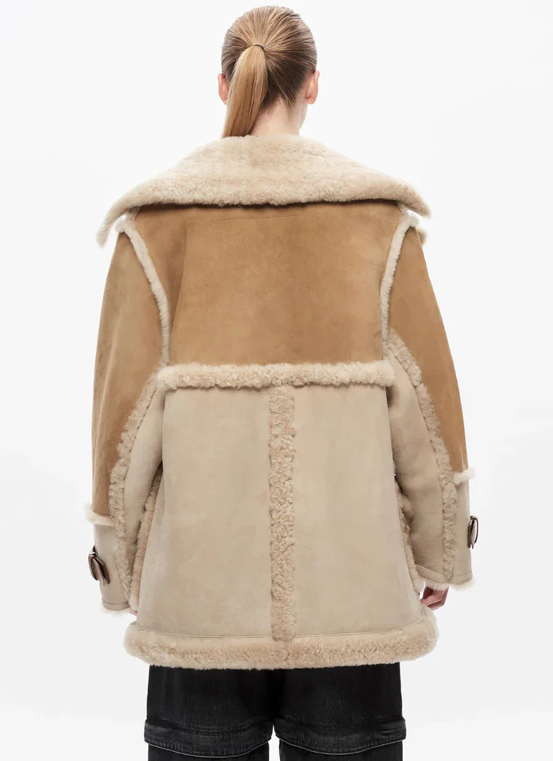Reva Shearling Coat - Image 2
