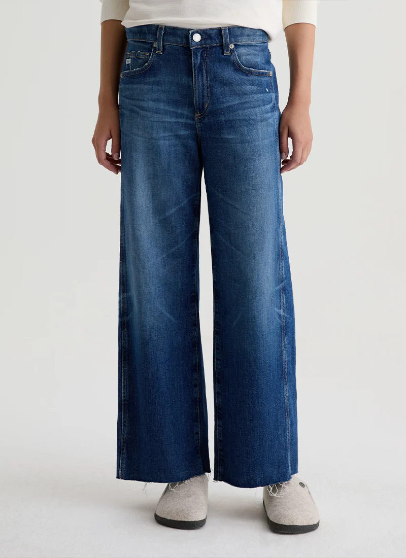 Saige Wide Leg Crop Jeans