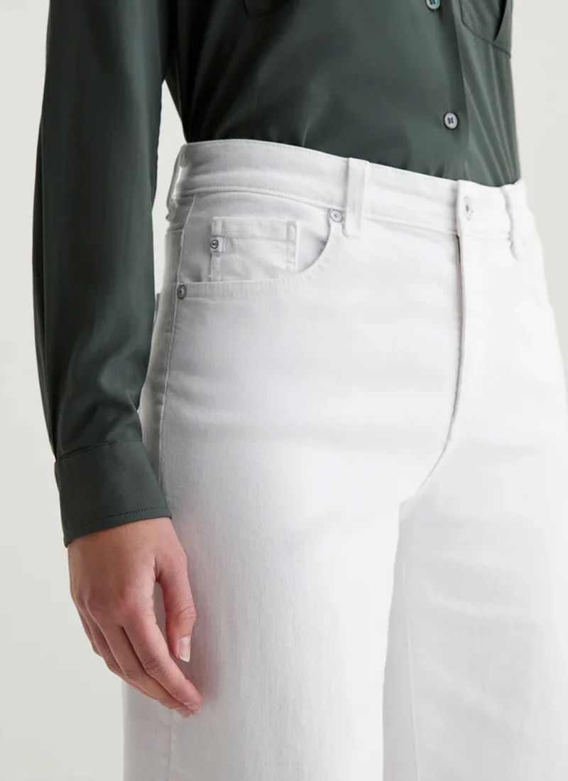 Saige Wide Leg Crop Jeans - Image 3
