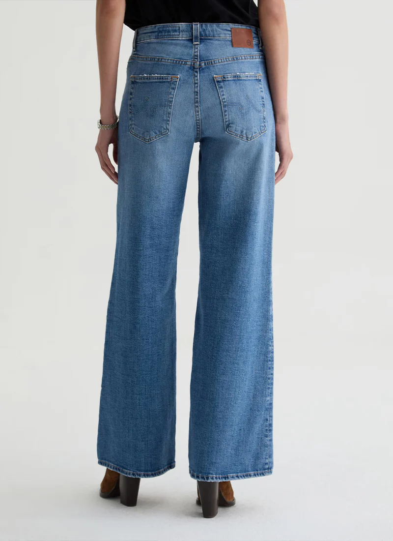 Saige Wide Leg Jeans - Image 4