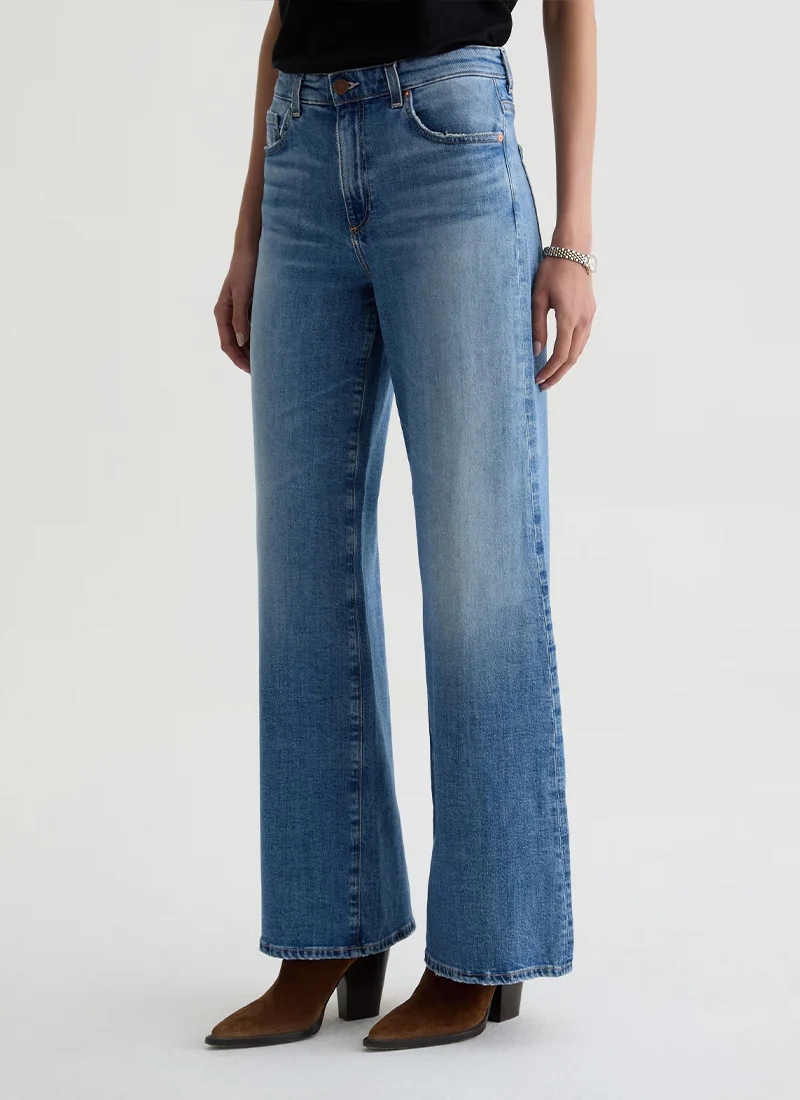 Saige Wide Leg Jeans - Image 5