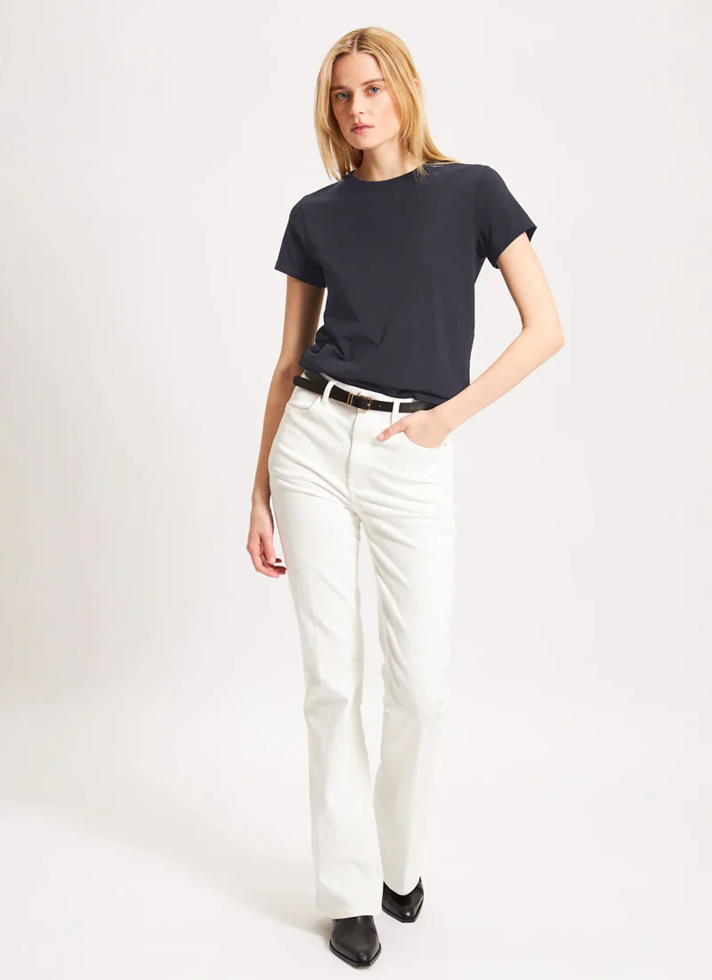 Short Sleeve Iconic Fitted Crew Tee - Image 4