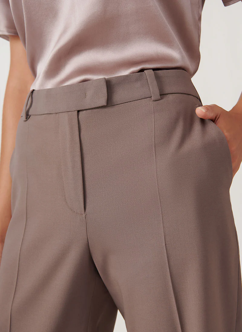 Straight-Leg Wool Trouser - Image 3