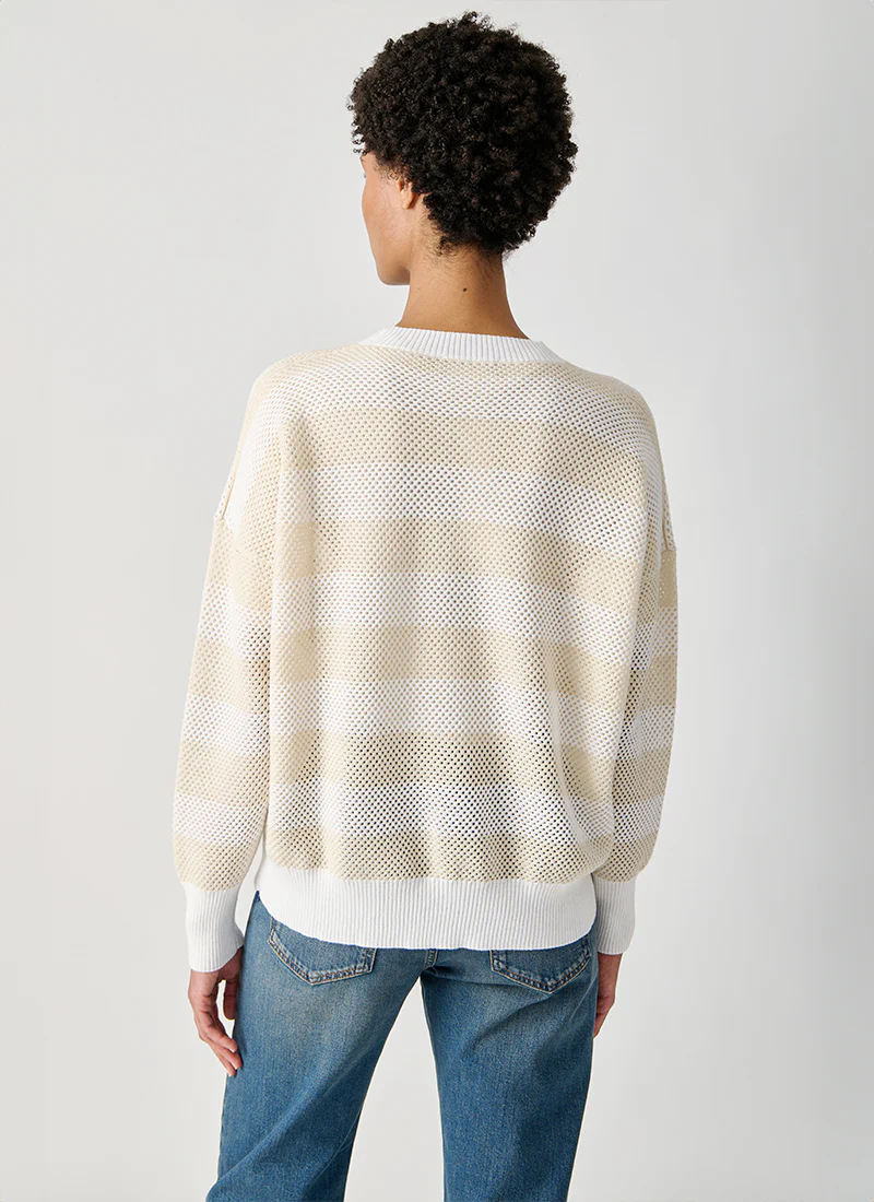 Striped Cotton Wool Sweater - Image 3