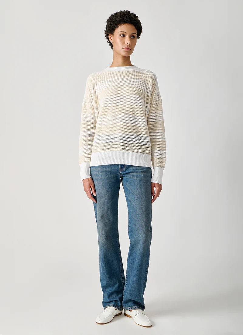 Striped Cotton Wool Sweater - Image 4