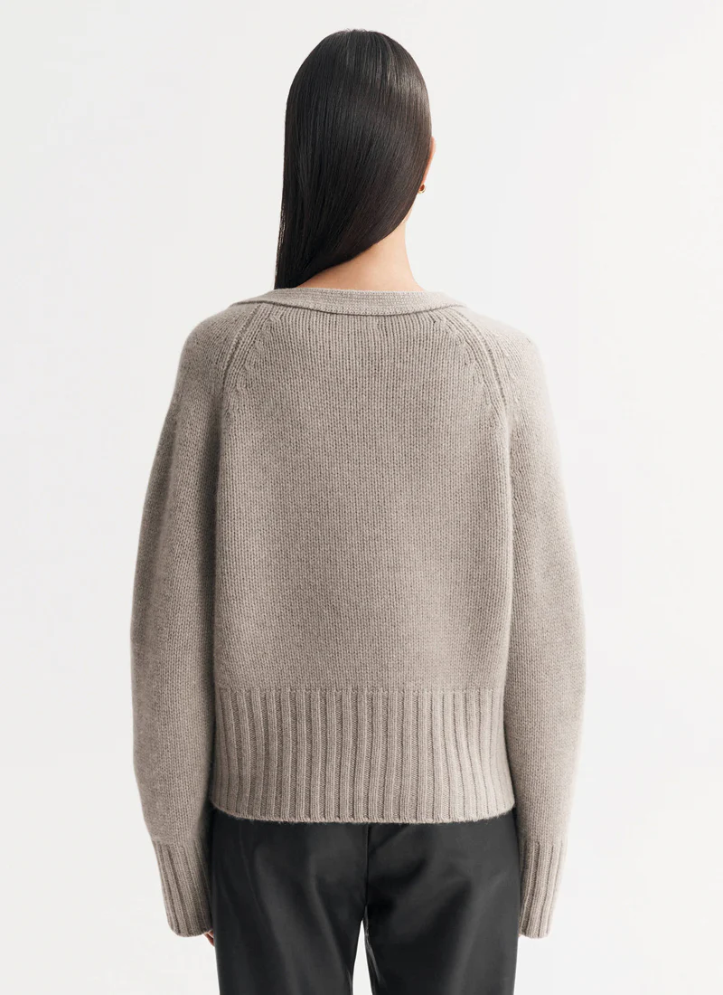 V-Neck Cardigan - Image 2