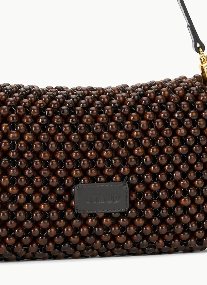 Timmy Beaded Leather Convertible Shoulder Bag - Image 5