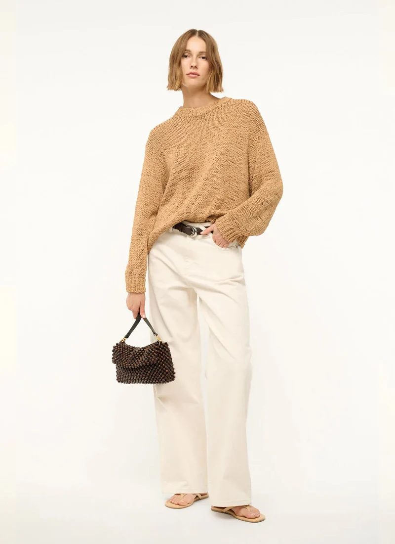 Timmy Beaded Leather Convertible Shoulder Bag - Image 7