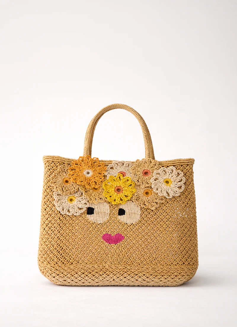Carmen Jute Tote Bag