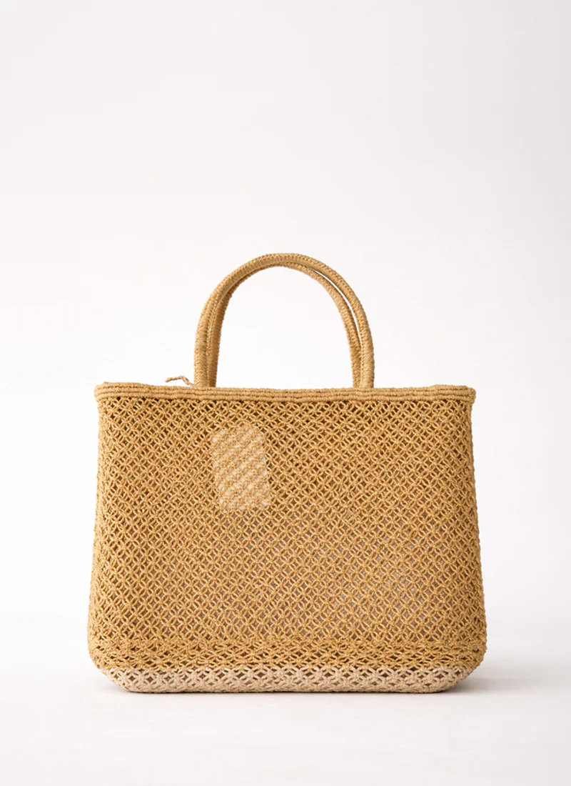 Carmen Jute Tote Bag - Image 2