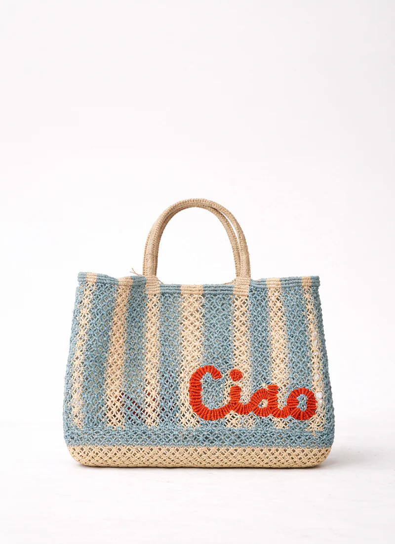 Lavinia Ciao Jute Tote Bag