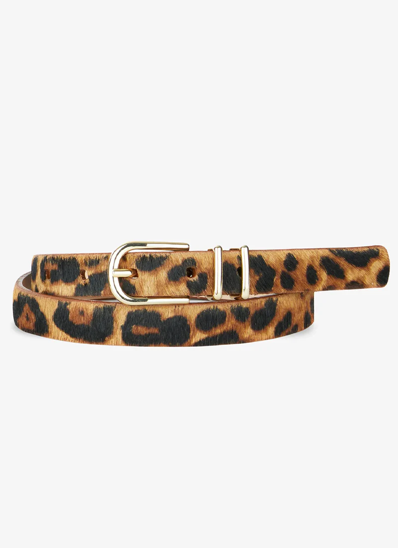 Julane Calf Hair Belt