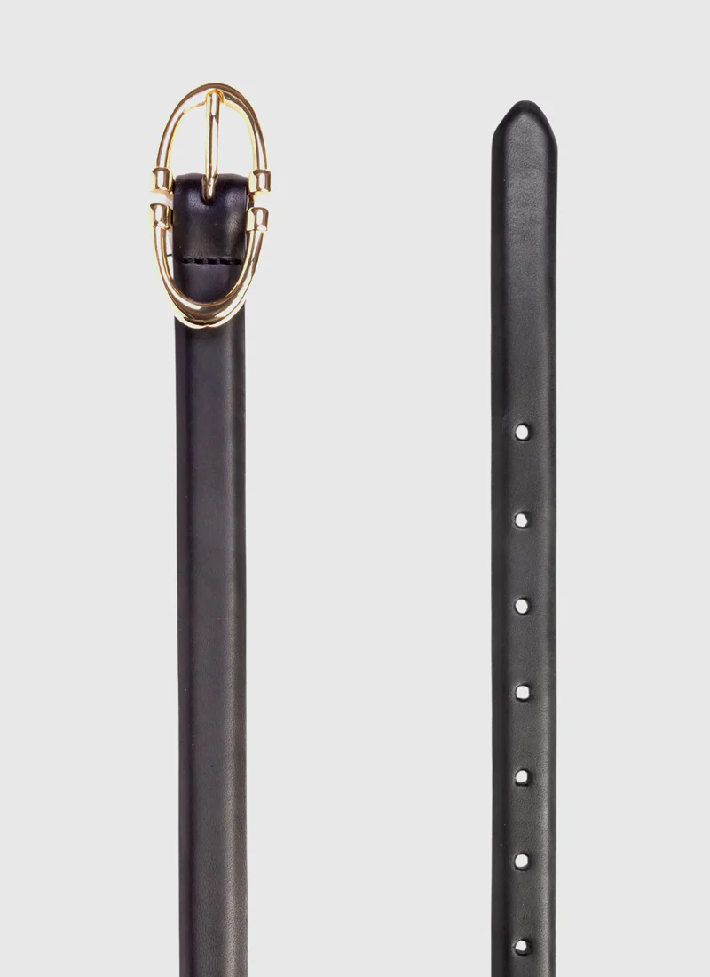 Halo Smooth Black Belt - Image 2