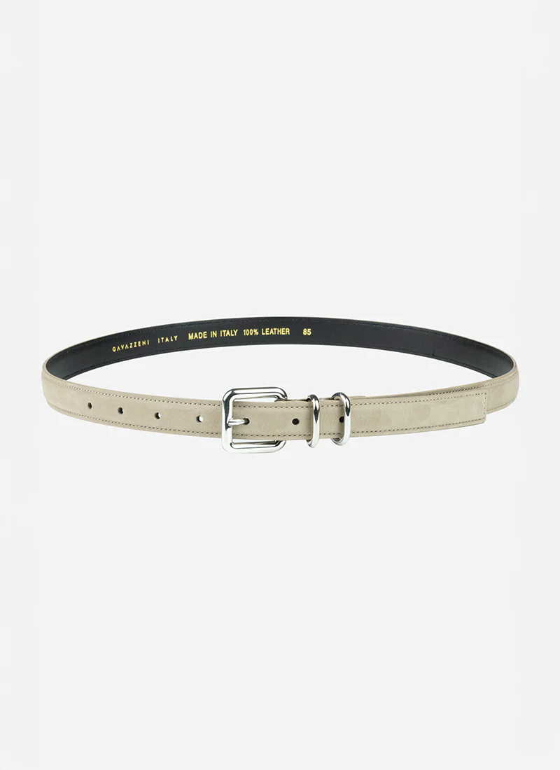 Iris Double Loop Thin Belt