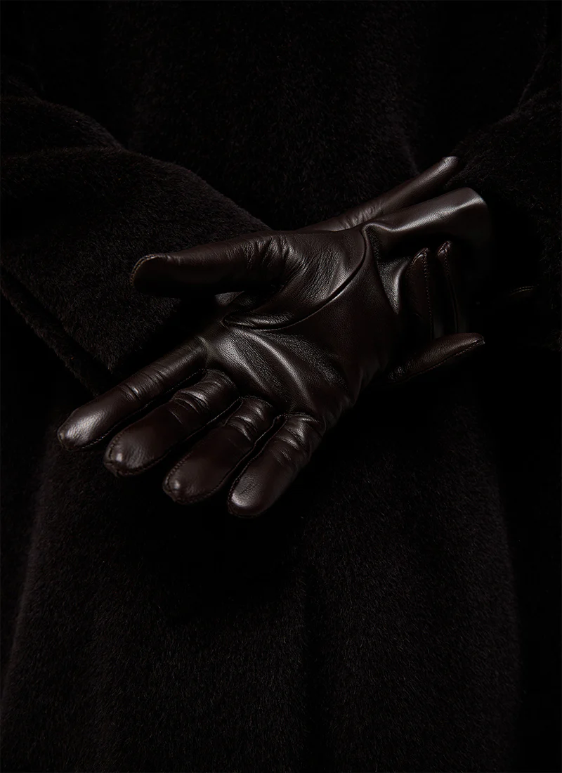 Cashmere Leather Gloves - Image 2