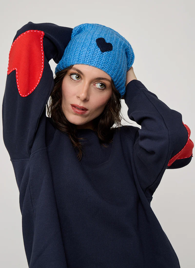 Love Beanie Blue - Image 3