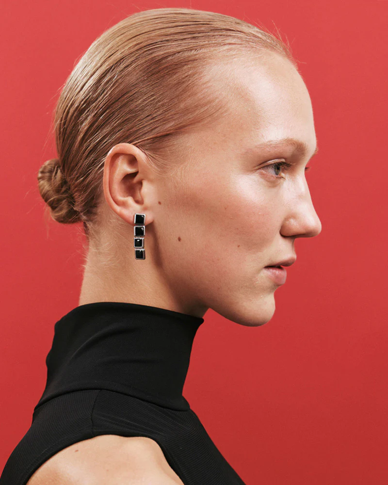 Archer Drop Earrings - Image 3