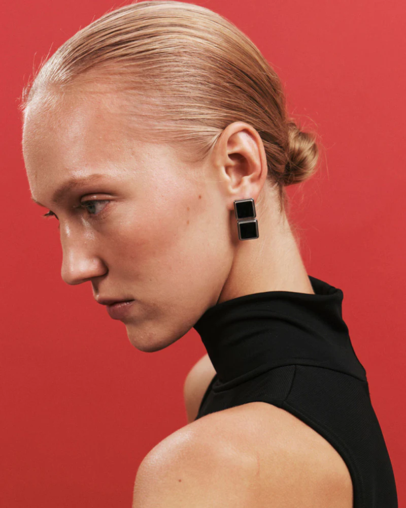 Archer Drop Earrings - Image 4