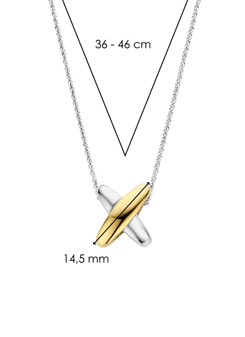 Cross Charm Chain Necklace - Image 3