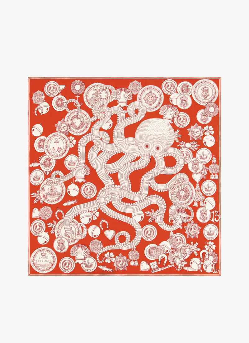 Square Octopus Scarf - Image 5