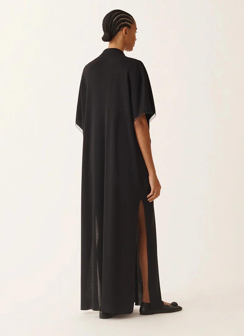 Viscose Knit Diamante Kaftan - Image 2