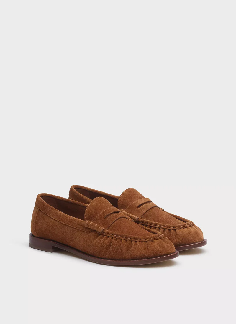 Lexi Italian Suede Loafer - Image 4