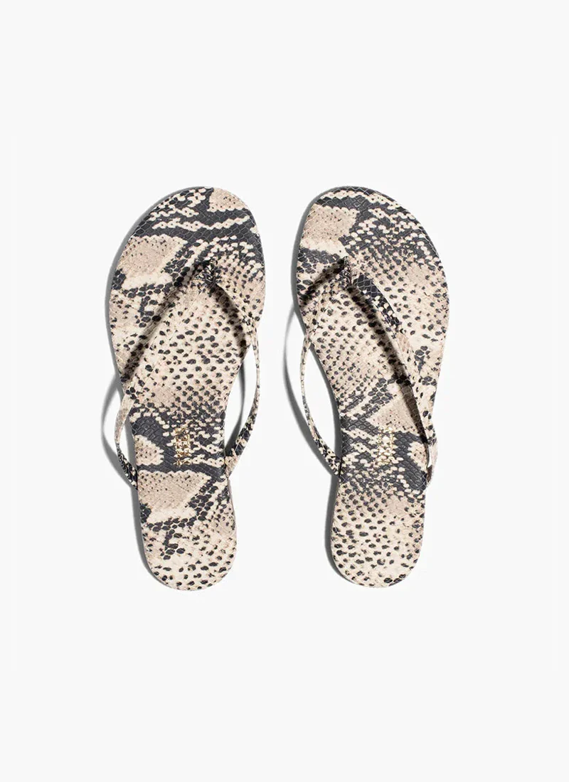 Round Toe Lily Exotic Sandals - Image 3