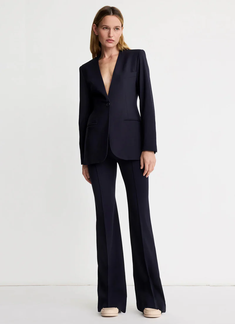Collarless Blazer - Image 3