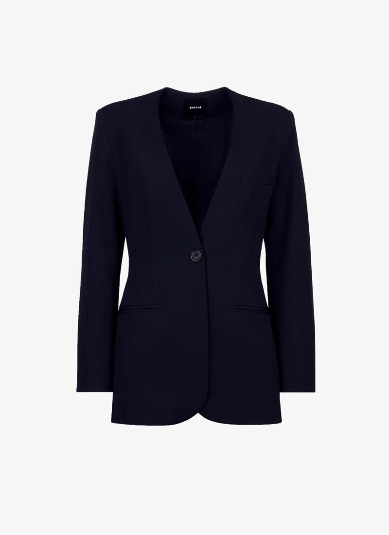 Collarless Blazer - Image 5