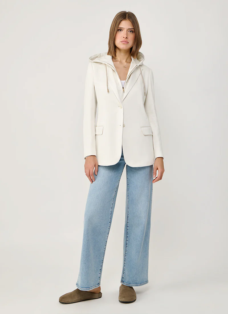 Cotton Hooded Blazer - Image 6