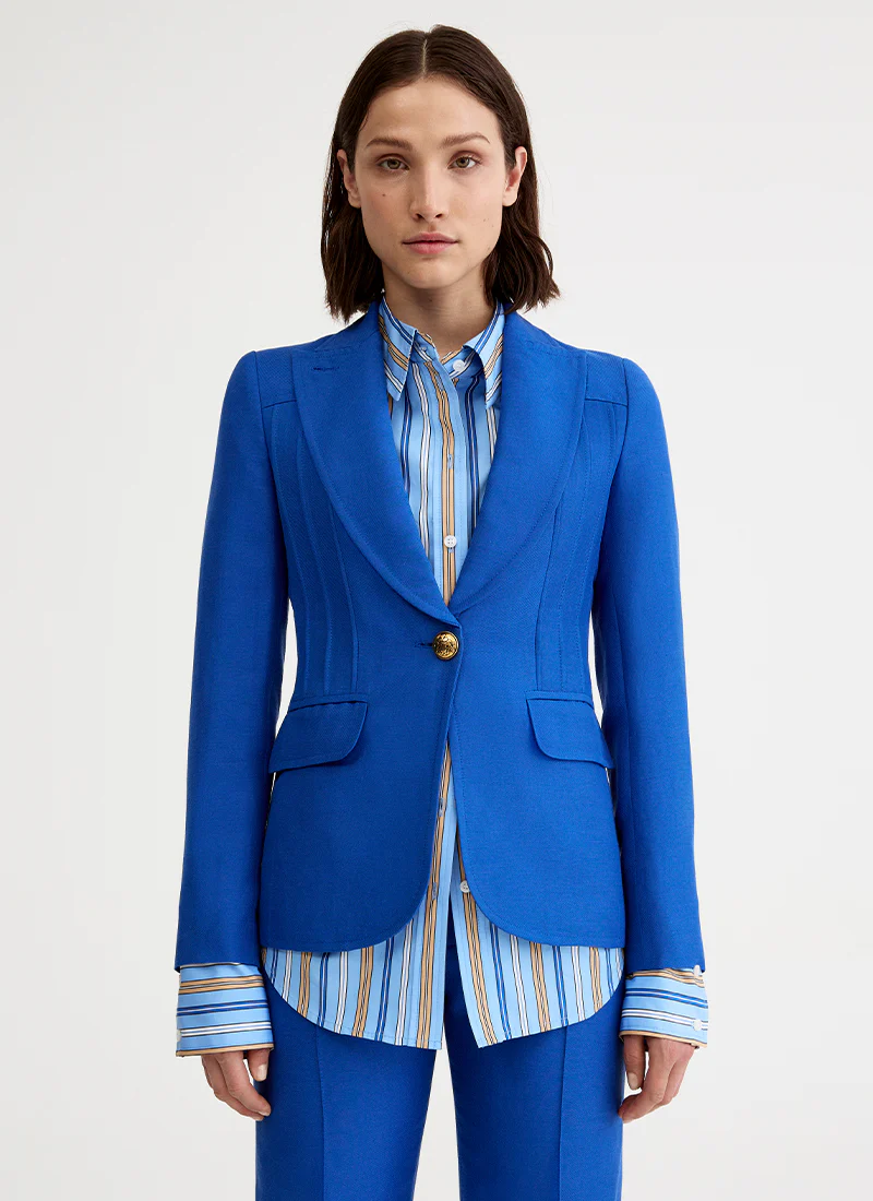 Pintuck Blazer - Image 4