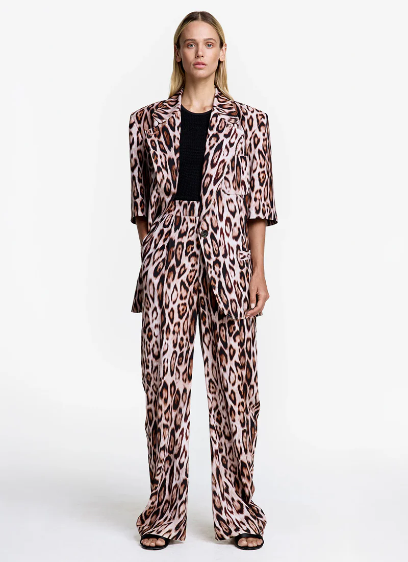 Short Sleeve Oversized Blazer - Image 3