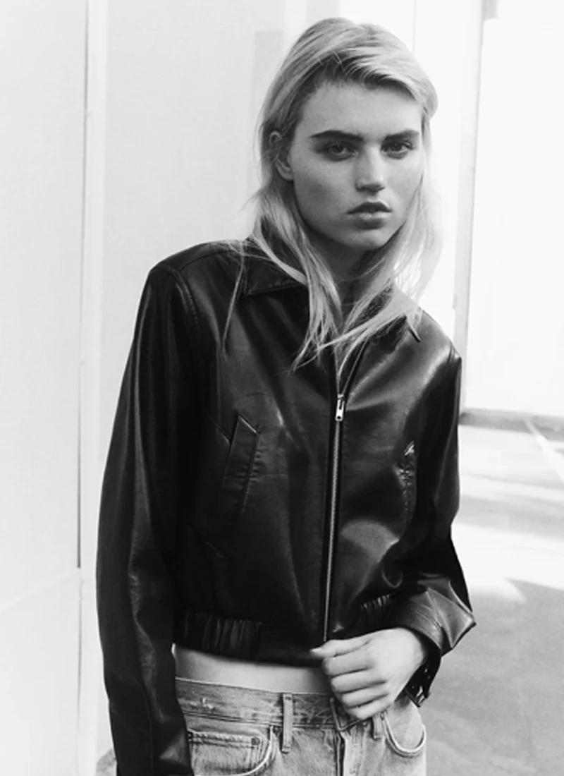 Essie Recycled Cropped Jacket - Image 6
