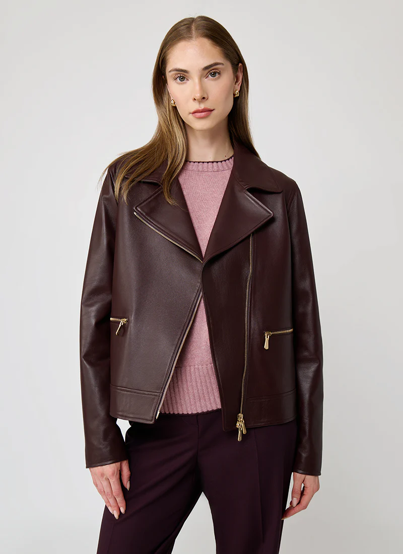 Leather Biker Jacket
