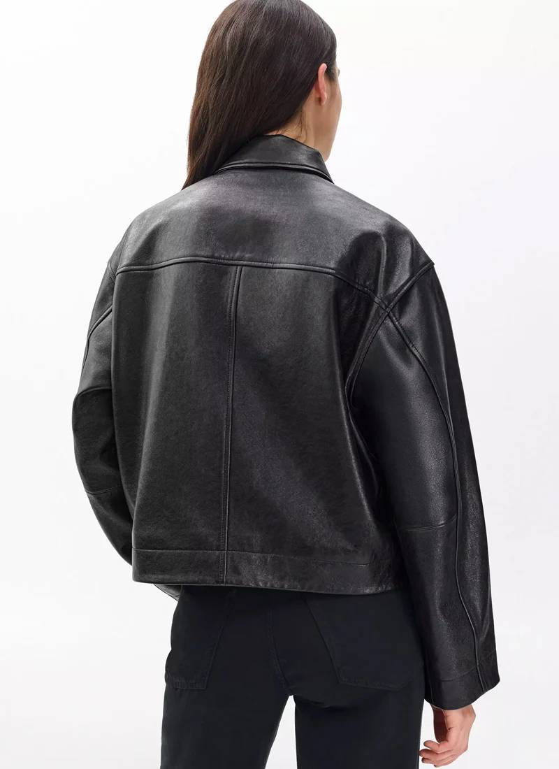 Nonie Leather Jacket - Image 2