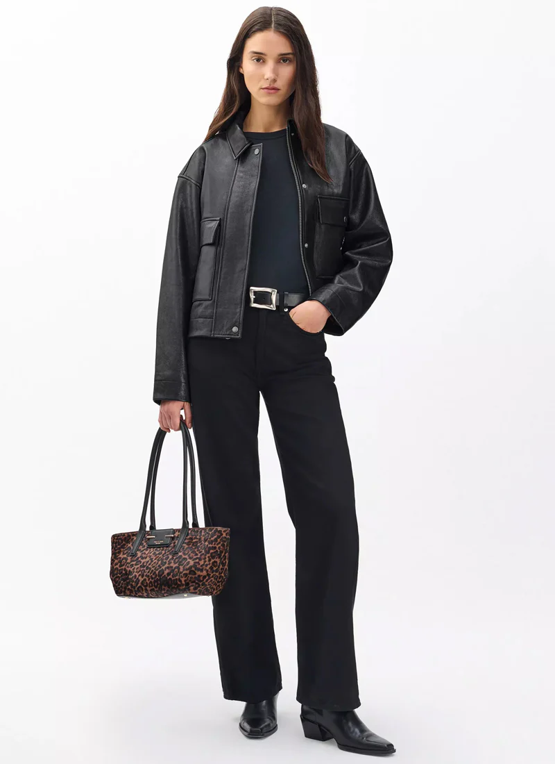 Nonie Leather Jacket - Image 5