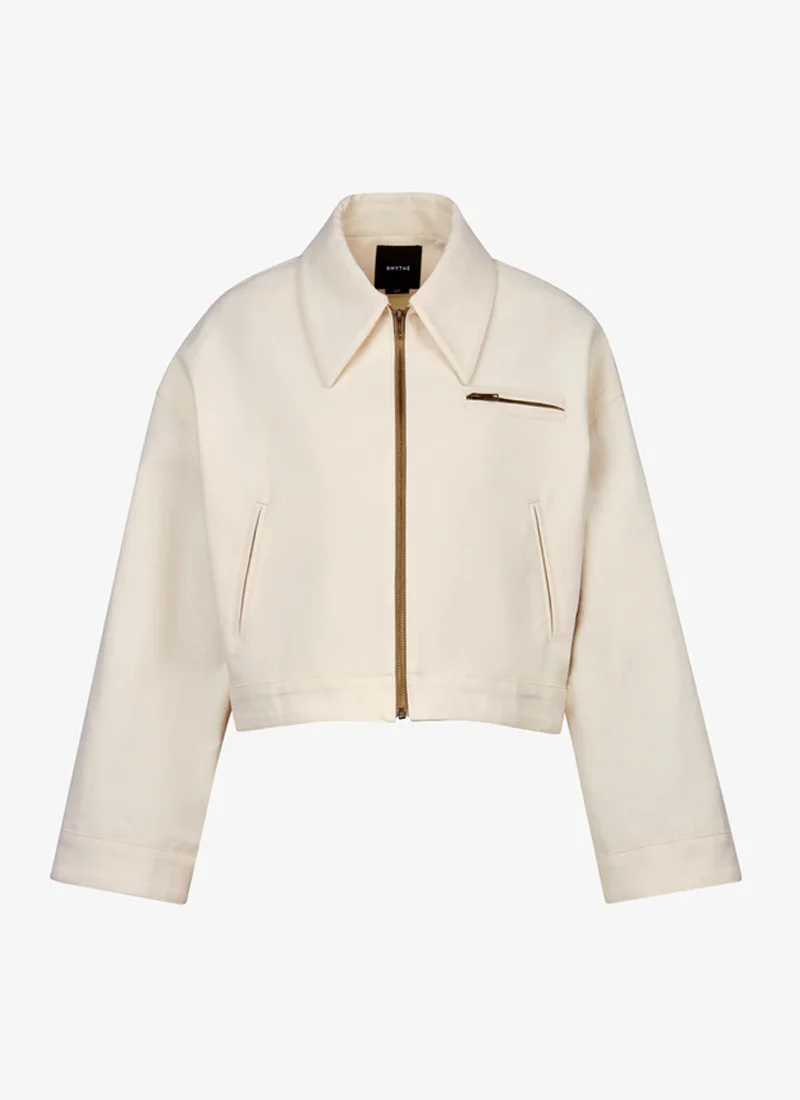 Crop Zip Jacket - Image 4