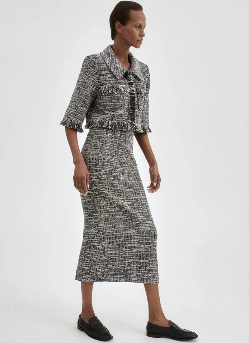 Cropped Sleeve Mini Jacket - Image 6
