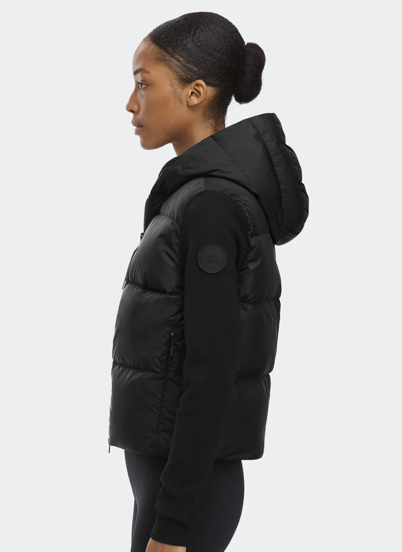 Hybridge Wide Quilt Knit Hoody - Image 3