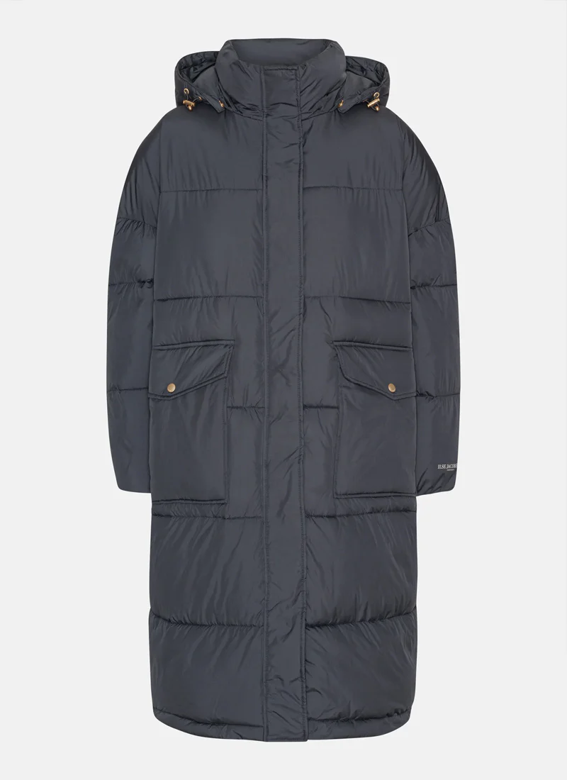 Long Padded Coat - Image 5