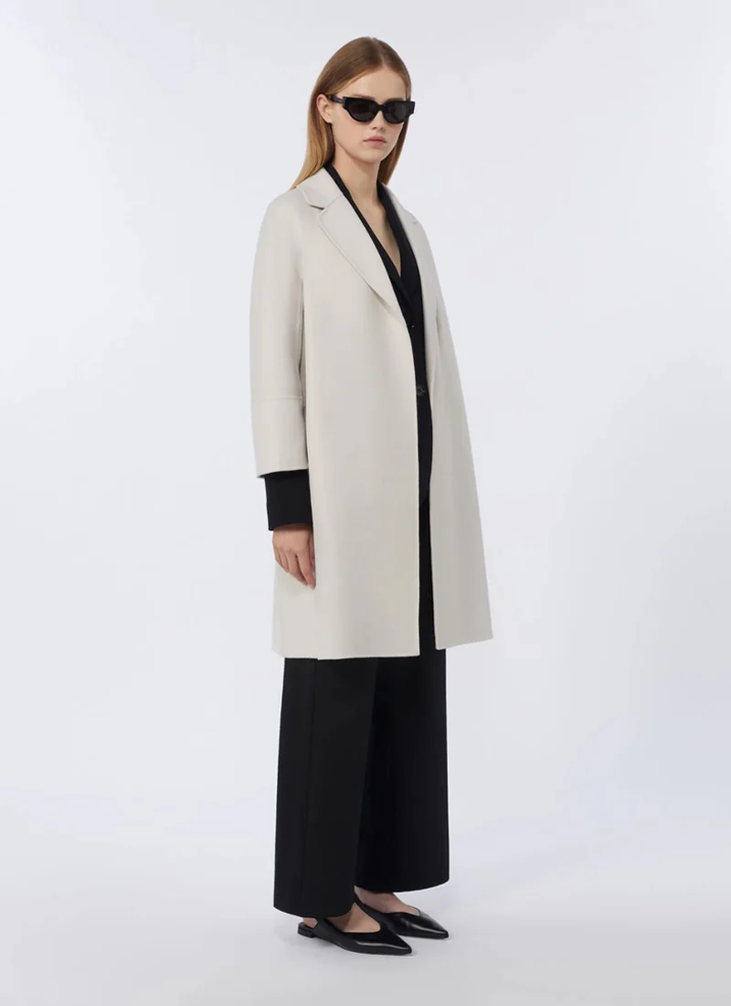 Arona Doppio Wool Coat - Image 3